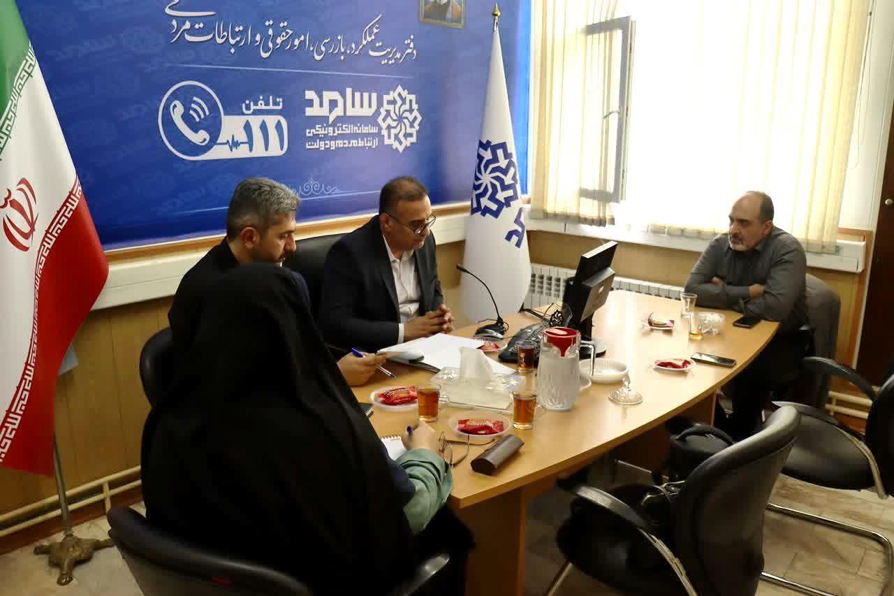 دیدار رئیس دانشگاه علوم پزشکی اراک با مدیر خبرگزاری ایرنا در استان مرکزی